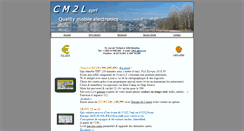 Desktop Screenshot of cm2l.be