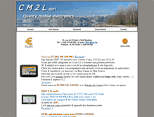 Tablet Screenshot of cm2l.be